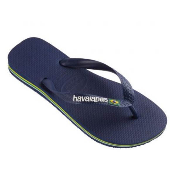 HAVAIANAS Navy Flip Flops - Picture 3 of 3